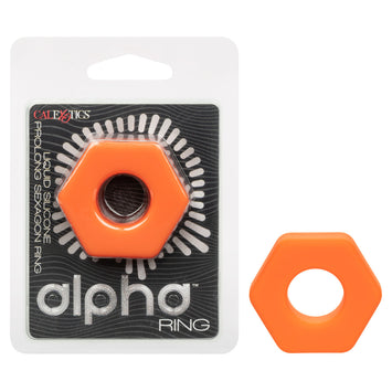Alpha Liquid Silicone Prolong Sexagon Ring Default Title