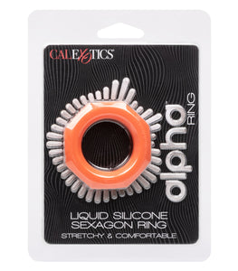 Alpha Liquid Silicone Sexagon Ring