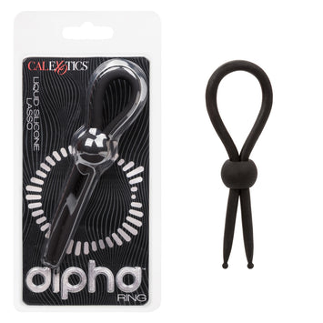 Alpha Liquid Silicone Lasso Black Default Title