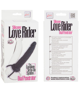 Love Riders Dual Penetrator Silicone Black