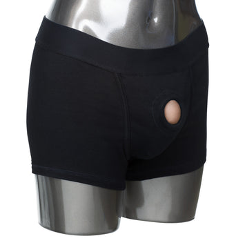 Packer Gear Black Boxer Brief Harness