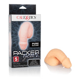 Packer Gear 4in Silicone Penis Ivory