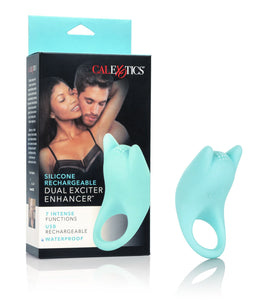 Silicone Rechargeable Dual Exciter Enhancer Default Title