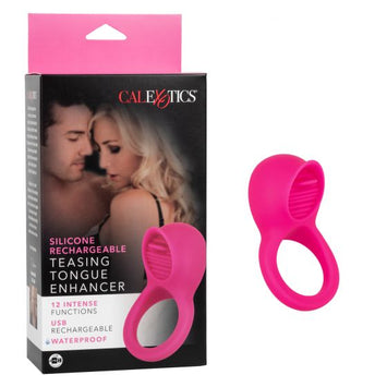 Silicone Rechargeable Teasing Tongue Enhancer Default Title
