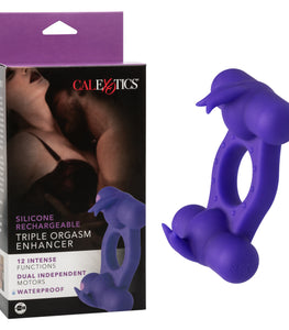 Silicone Rechargeable Triple Orgasm Enhancer Default Title
