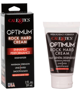 Optimum Rock Hard Cream 2 Oz (packaged)