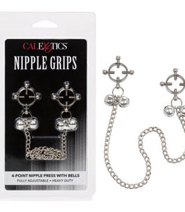 Nipple Grips 4-point Nipple Press W/ Bells