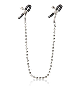 Nipple Play Nipple Clamps Silver Beaded