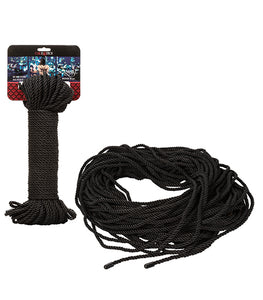 Scandal Bdsm Rope 50m/164 Ft Black