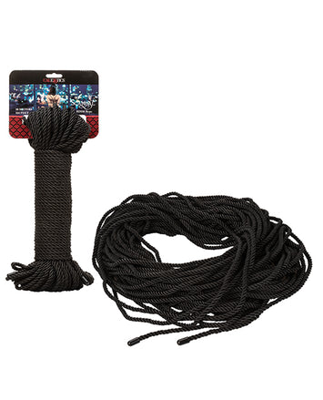 Scandal Bdsm Rope 50m/164 Ft Black Default Title