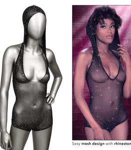 Radiance Hooded Deep V Body Suit