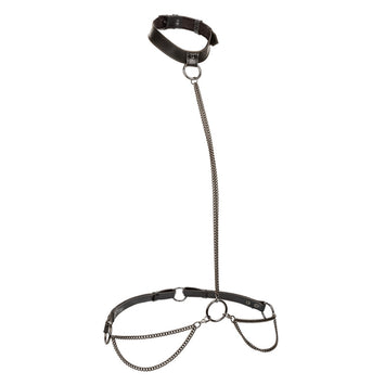 Euphoria Chain Halter Collar & Leash Plus Size Default Title