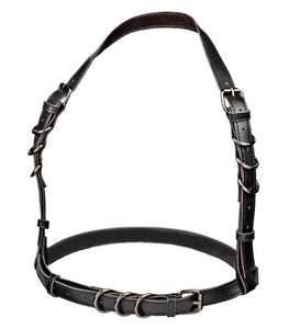 Euphoria Plus Size Halter Buckle Harness