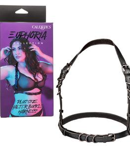 Euphoria Plus Size Halter Buckle Harness