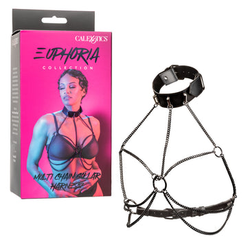 Euphoria Multi Chain Collar Harness Default Title