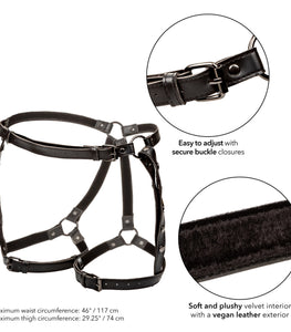 Euphoria Plus Size Riding Thigh Harness