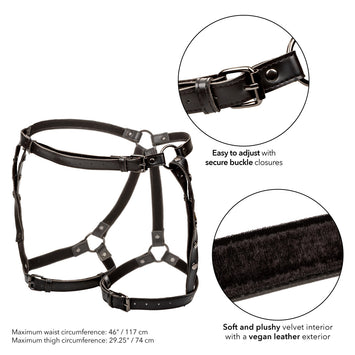 Euphoria Plus Size Riding Thigh Harness Default Title