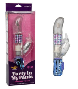 Naughty Bits Party In My Pants Jack Rabbit Vibrator Default Title