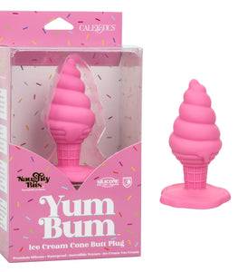 Naughty Bits Yum Bum Ice Cream Butt Plug Default Title