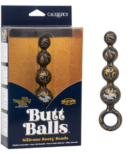 Naughty Bits Butt Balls Silicone Booty Beads Default Title