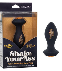 Naughty Bits Shake Your Ass Petite Vibrating Butt Plug Default Title