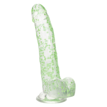 Naughty Bits I Leaf Dick Glow In The Dark Weed Leaf Dildo Default Title