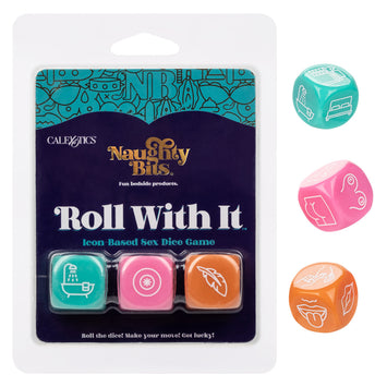 Naughty Bits Roll With It Icon Based Sex Dice Default Title