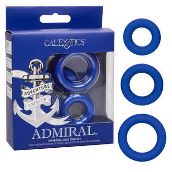 Admiral Universal Cock Ring Set Default Title
