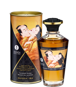 Warming Massage Oil Caramel Kisses 3.5 Oz Default Title