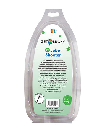 Shibari Get Lucky Lube Shooter Xl Black Default Title