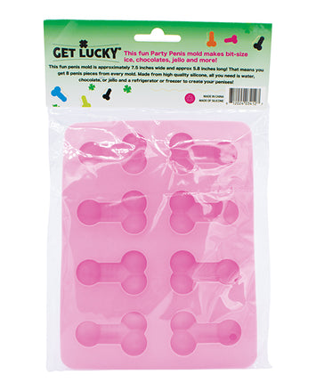 Shibari Get Lucky Penis Party Chocolate Ice Tray Default Title