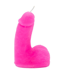 Shibari Get Lucky Blow Me Penis Candle Pink