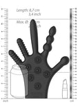 Stimulation Glove Black
