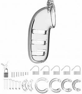 Mancage Chastity 5.5in Transparent Model 6