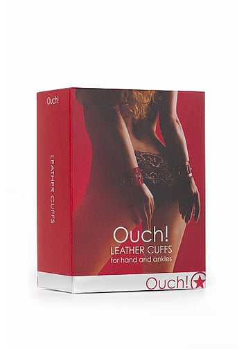 Leather Cuffs Red Default Title
