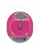 Ouch! Heavy Duty Fluffy Handcuffs - Pink Default Title