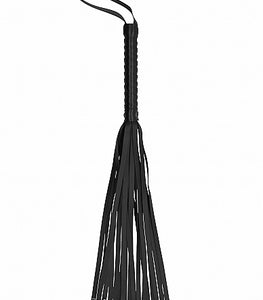 Ouch! Skulls & Bones Whip W/ Skulls Black Default Title