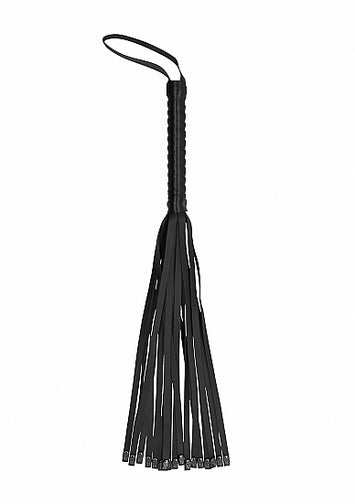 Ouch! Skulls & Bones Whip W/ Skulls Black Default Title