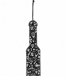 Love Street Art Fashion Printed Paddle Black Default Title