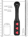 Ouch! Paddle Hearts Black