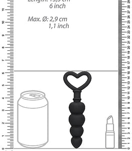 Anal Love Beads Black Default Title