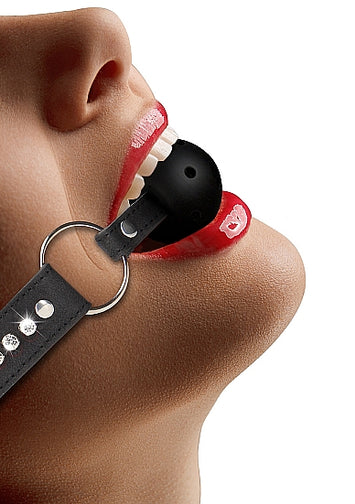 Diamond Studded Breathable Ball Gag Default Title