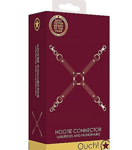 (wd) Ouch Halo Hogtie Connecto Burgundy