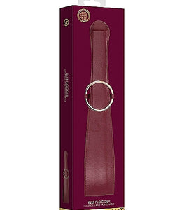 Ouch Halo Belt Flogger Burgundy Default Title