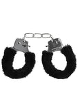 B&w Beginner's Furry Handcuffs W/ Quick Release Button