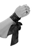 B&w Bondage Silky Ribbon