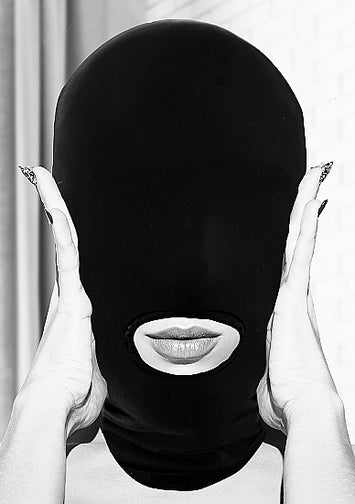 B&w Submission Mask W/ Open Mouth Default Title