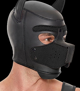 (d)ouch! Neoprene Puppy Hood Black