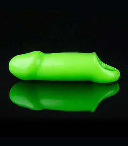 Glow Smooth Thick Stretchy Penis Sleeve Glow In The Dark Default Title