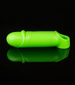 Glow Smooth Thick Stretchy Penis Sheath Default Title